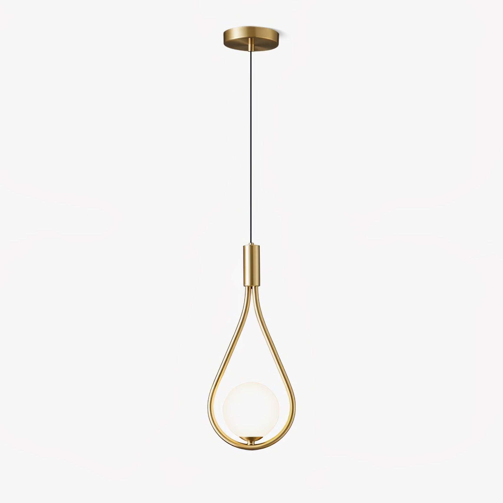 Droplet Modern Brass Pendant Light - Letslighting