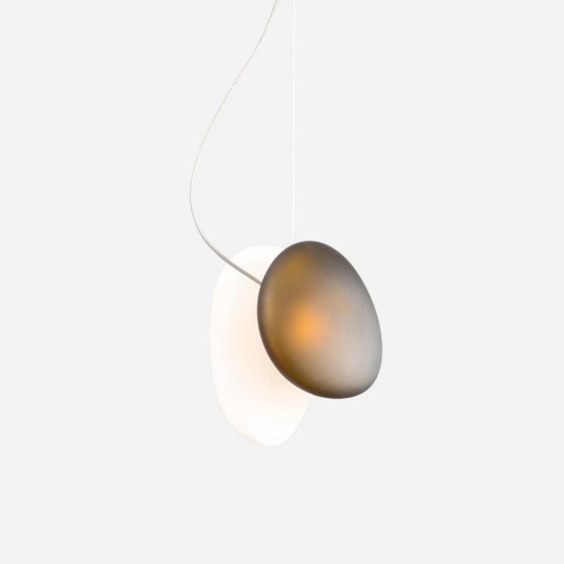 Eclipse Frosted Glass Pendant Light - Letslighting