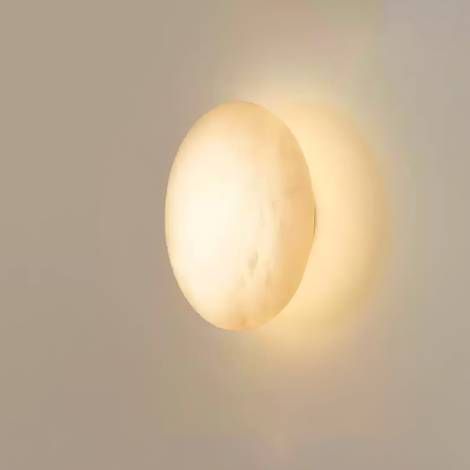 Eurthais Minimalist Alabaster Wall Light - Letslighting