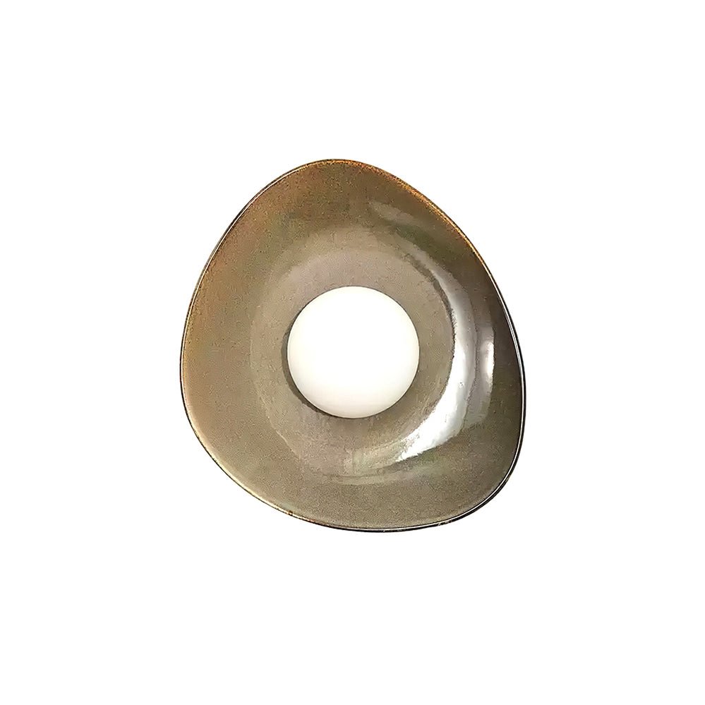 Ertalila Elegance Pebble Disc Ceramics Wall Light - Letslighting