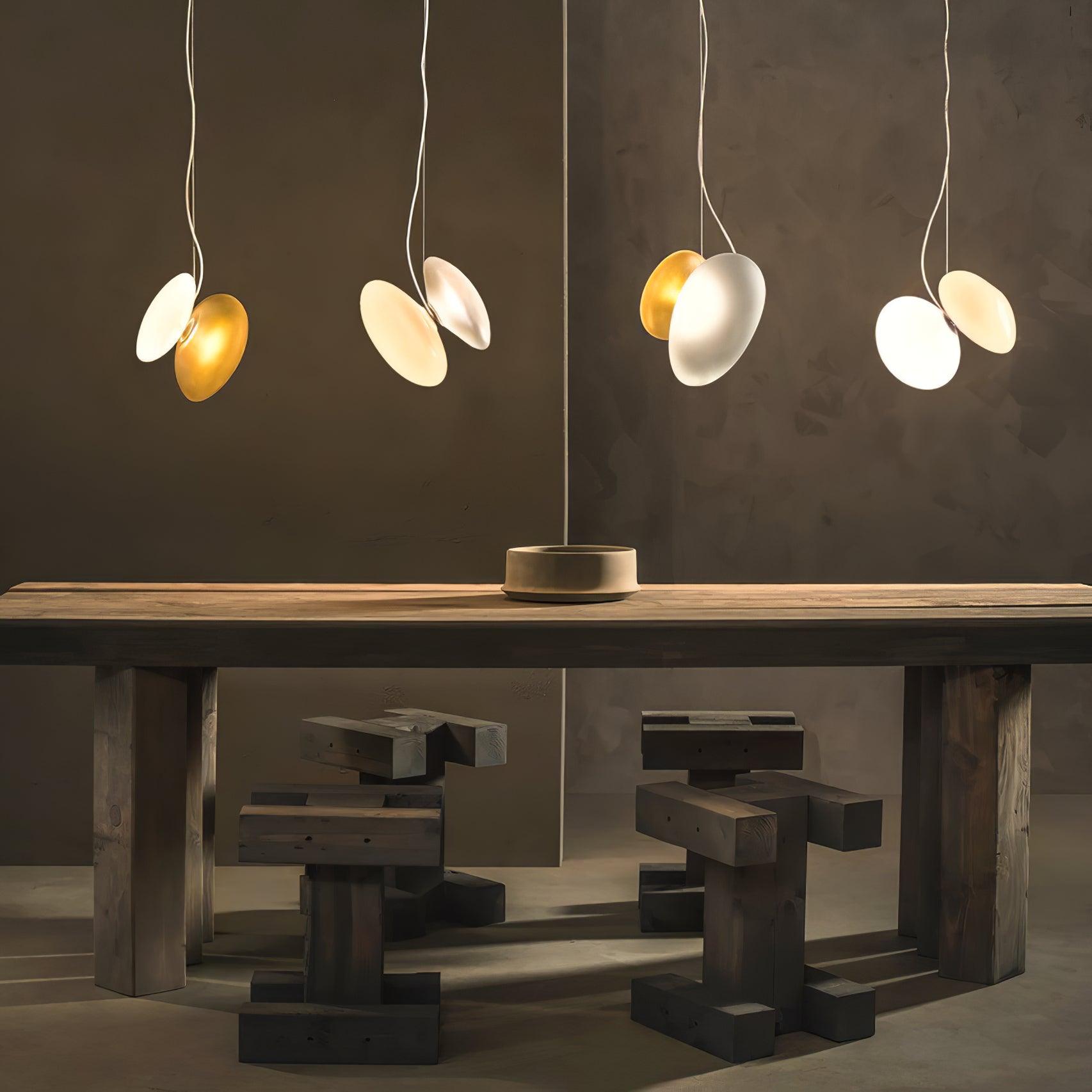 Eclipse Frosted Glass Pendant Light - Letslighting