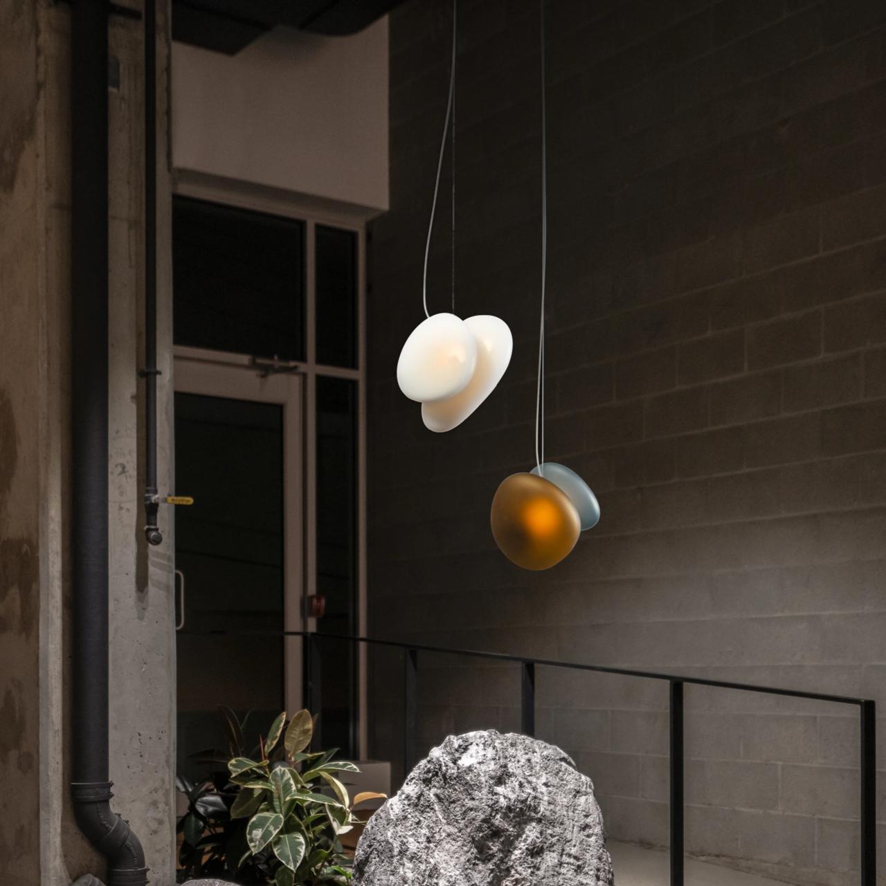 Eclipse Frosted Glass Pendant Light - Letslighting