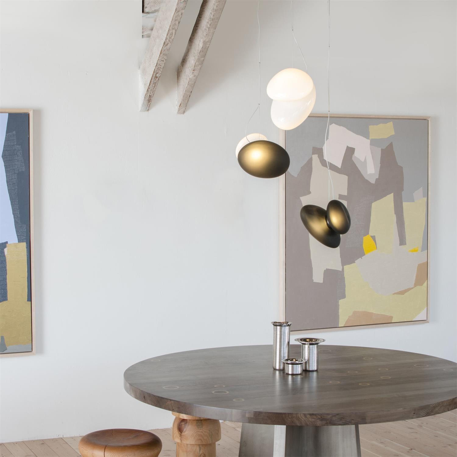 Eclipse Frosted Glass Pendant Light - Letslighting