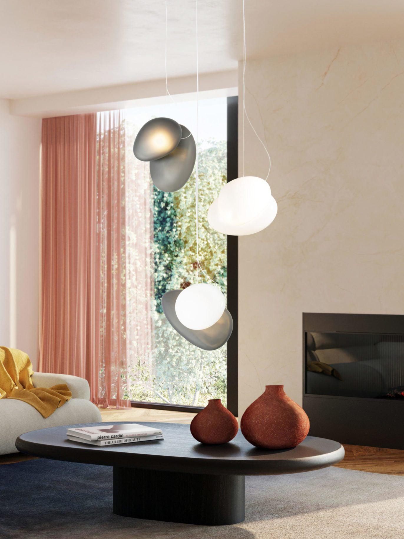 Eclipse Frosted Glass Pendant Light - Letslighting