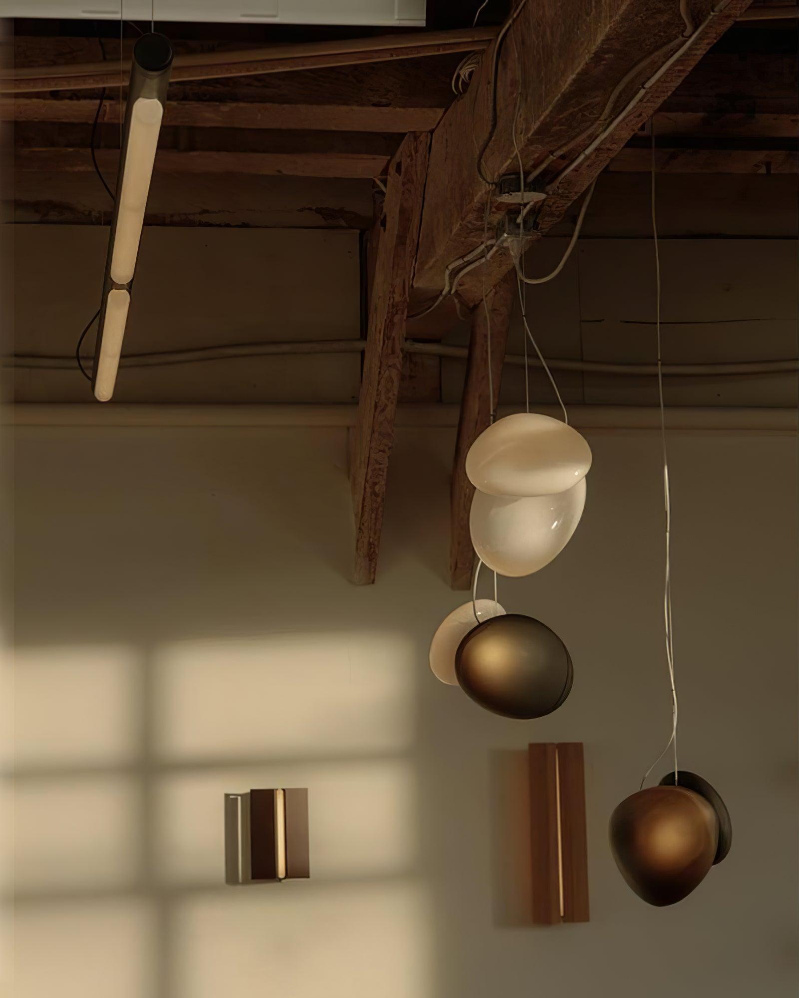 Eclipse Frosted Glass Pendant Light - Letslighting