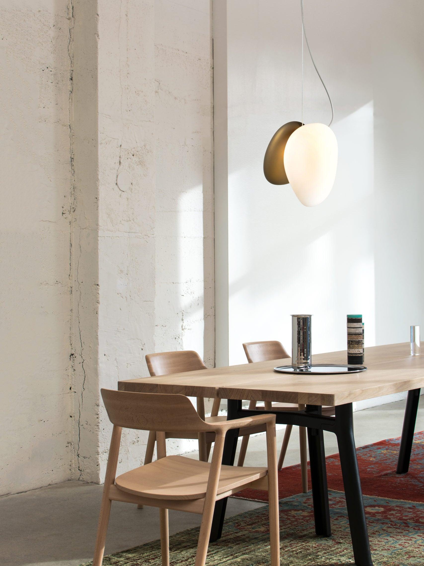 Eclipse Frosted Glass Pendant Light - Letslighting