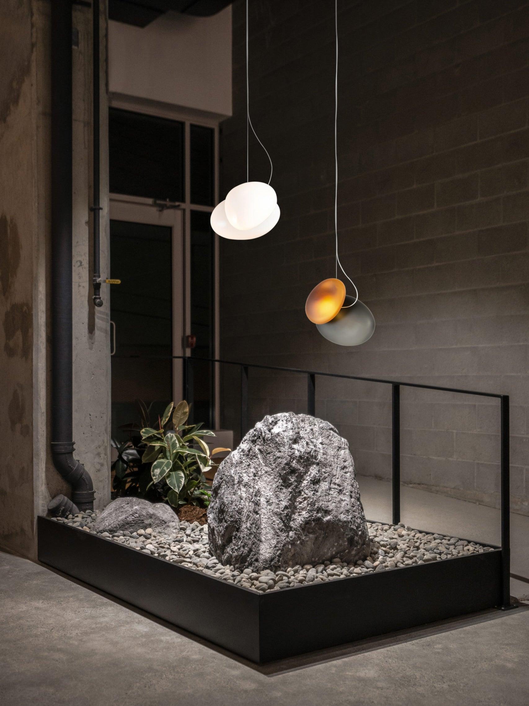 Eclipse Frosted Glass Pendant Light - Letslighting