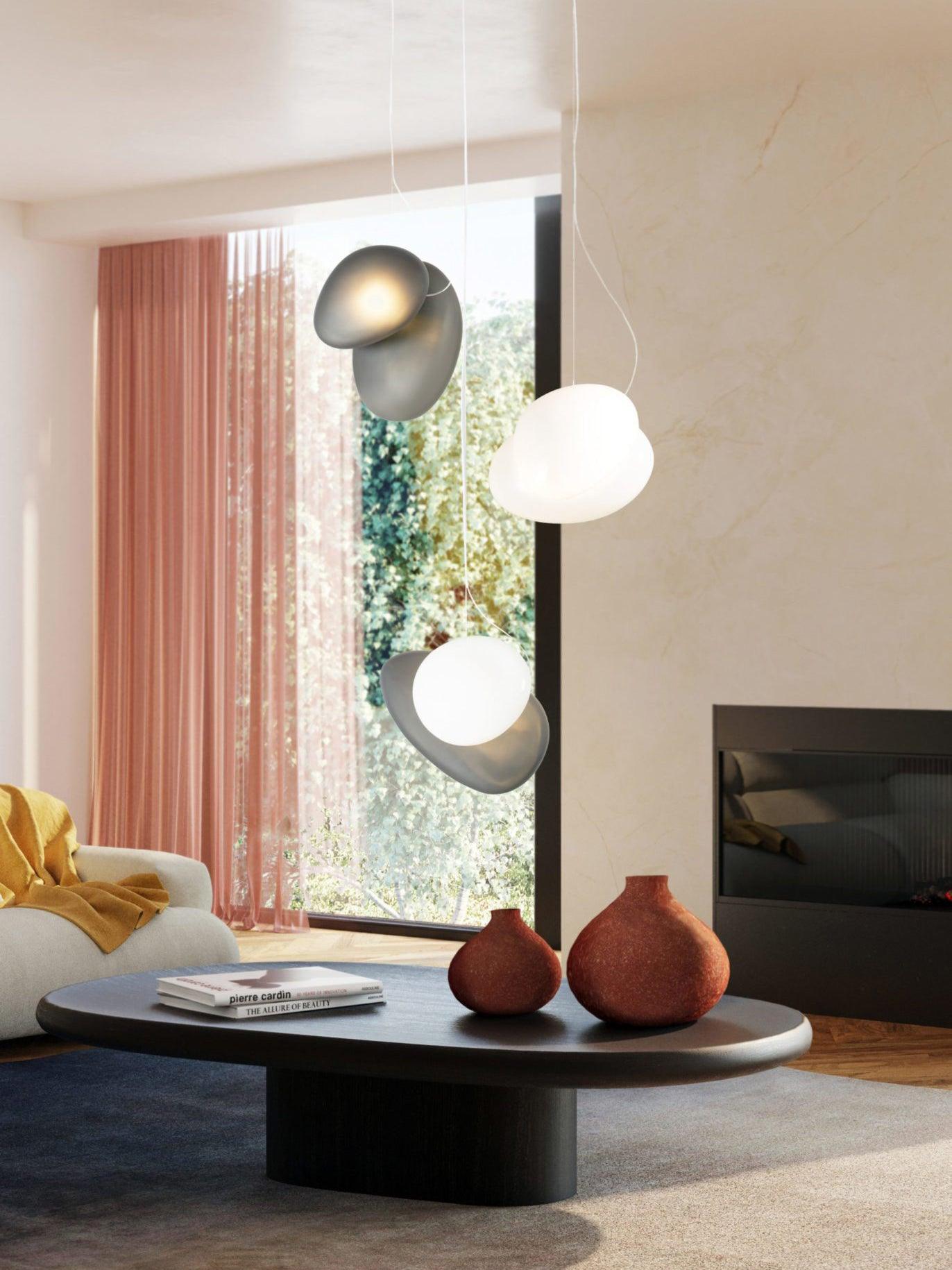 Eclipse Frosted Glass Pendant Light - Letslighting
