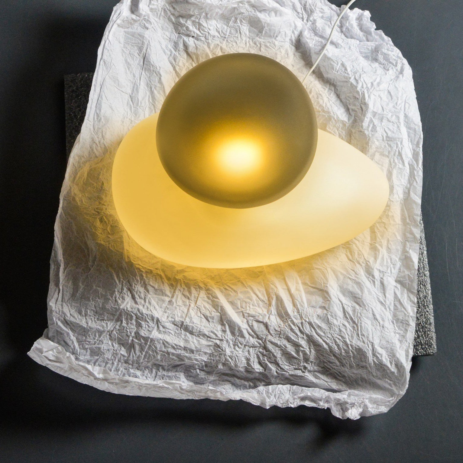Eclipse Frosted Glass Pendant Light - Letslighting