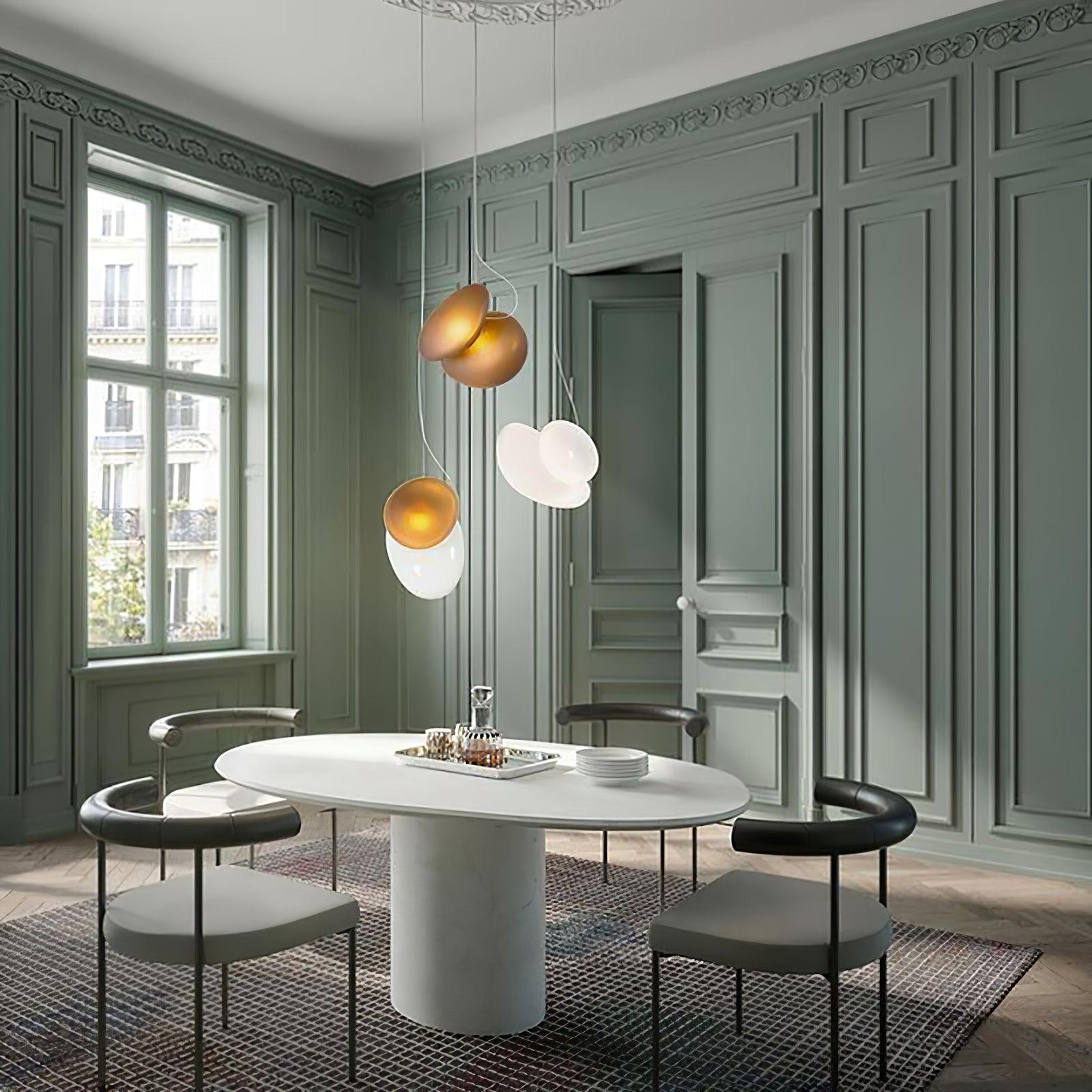 Eclipse Frosted Glass Pendant Light - Letslighting