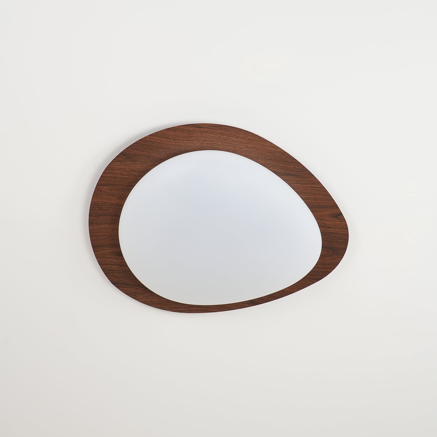 Muto Pebble Walnut Ceiling Light