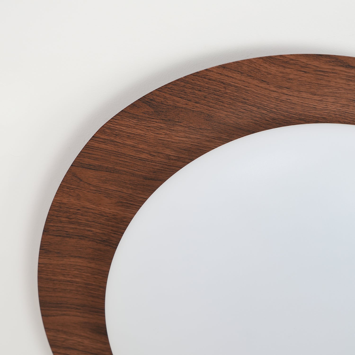 Muto Pebble Walnut Ceiling Light