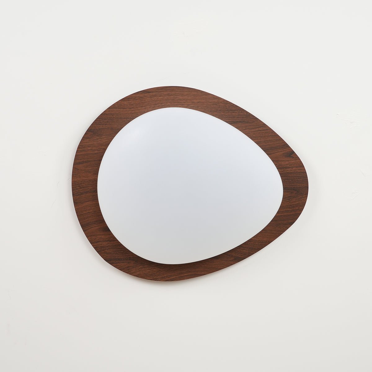 Muto Pebble Walnut Ceiling Light