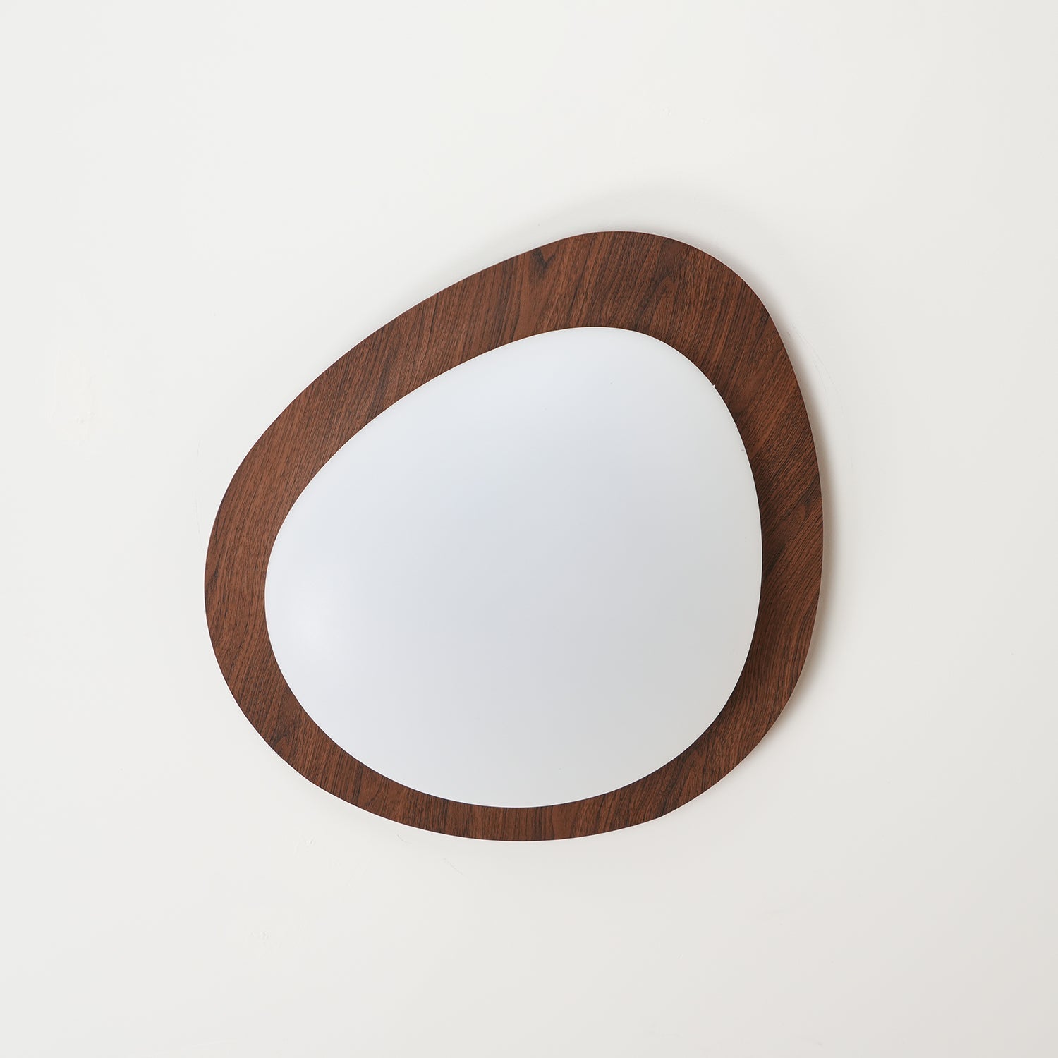 Muto Pebble Walnut Ceiling Light