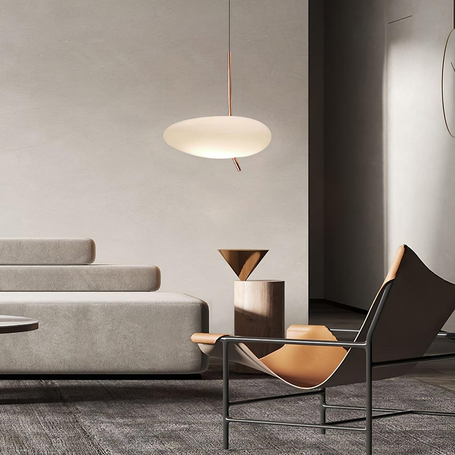 Valentina Rose Gold Pebble Pendant Light - Letslighting