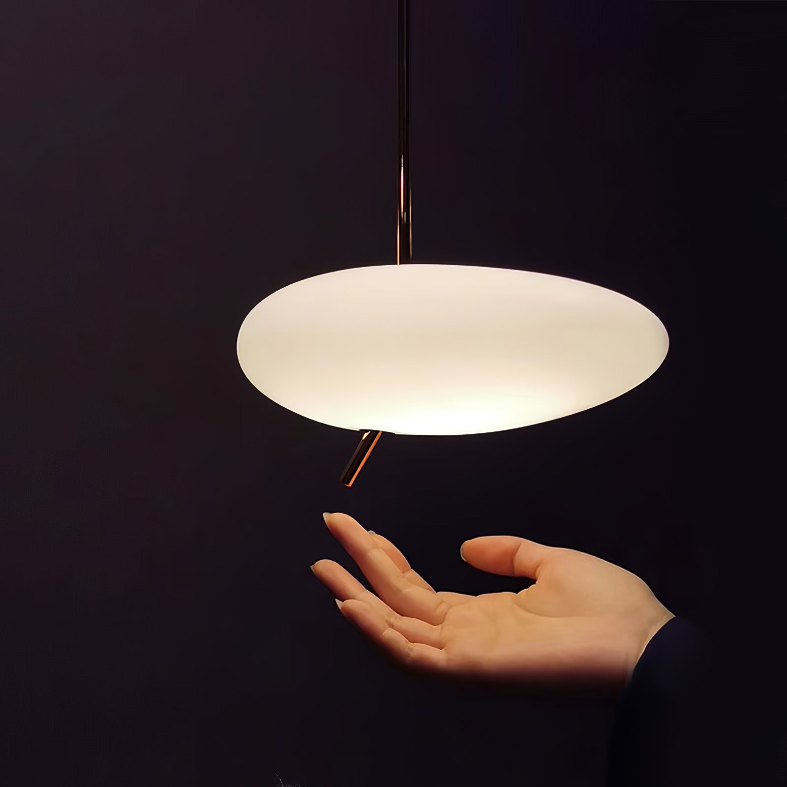 Valentina Rose Gold Pebble Pendant Light - Letslighting