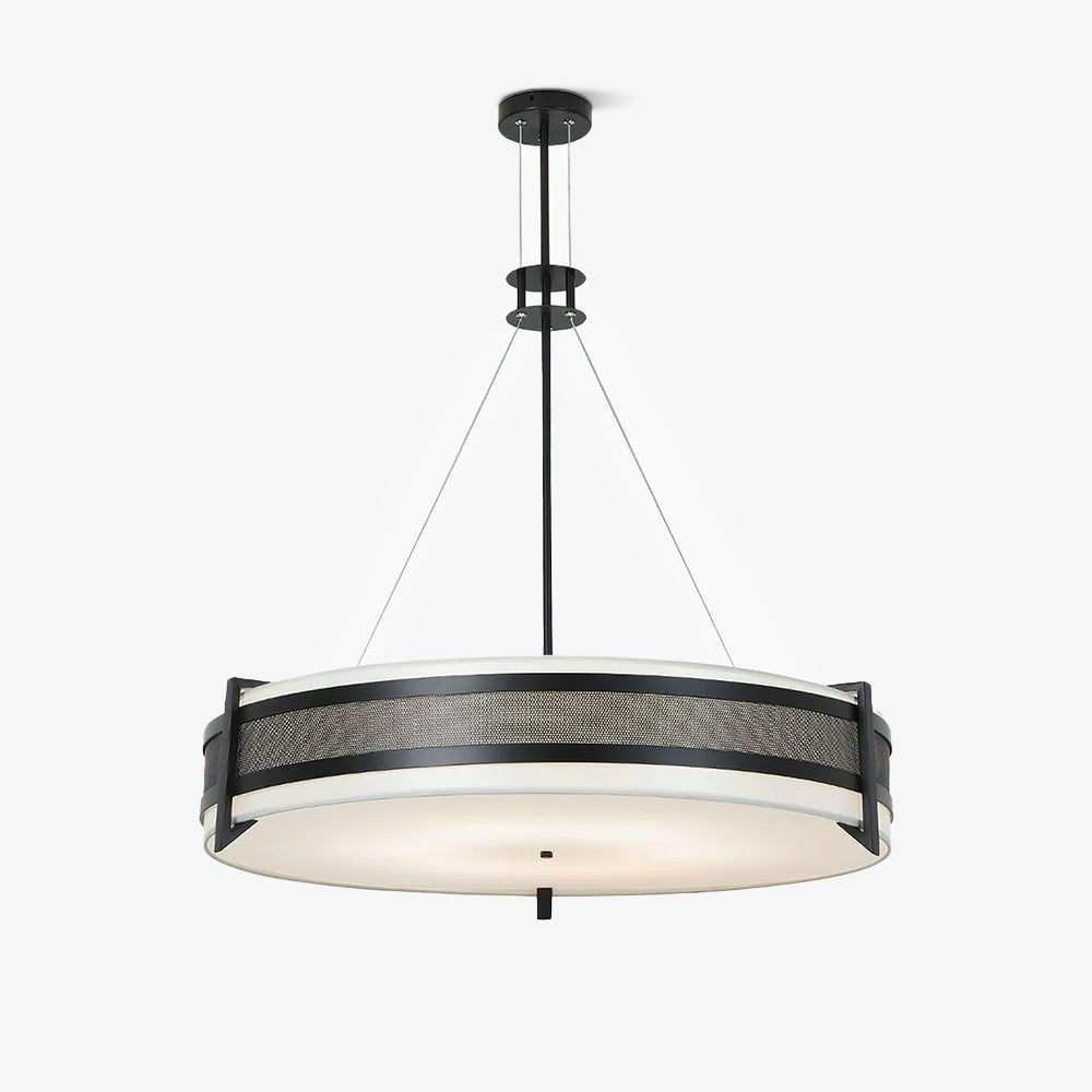 Lustra Chandelier Pedesina Black Mesh LED - Letslighting