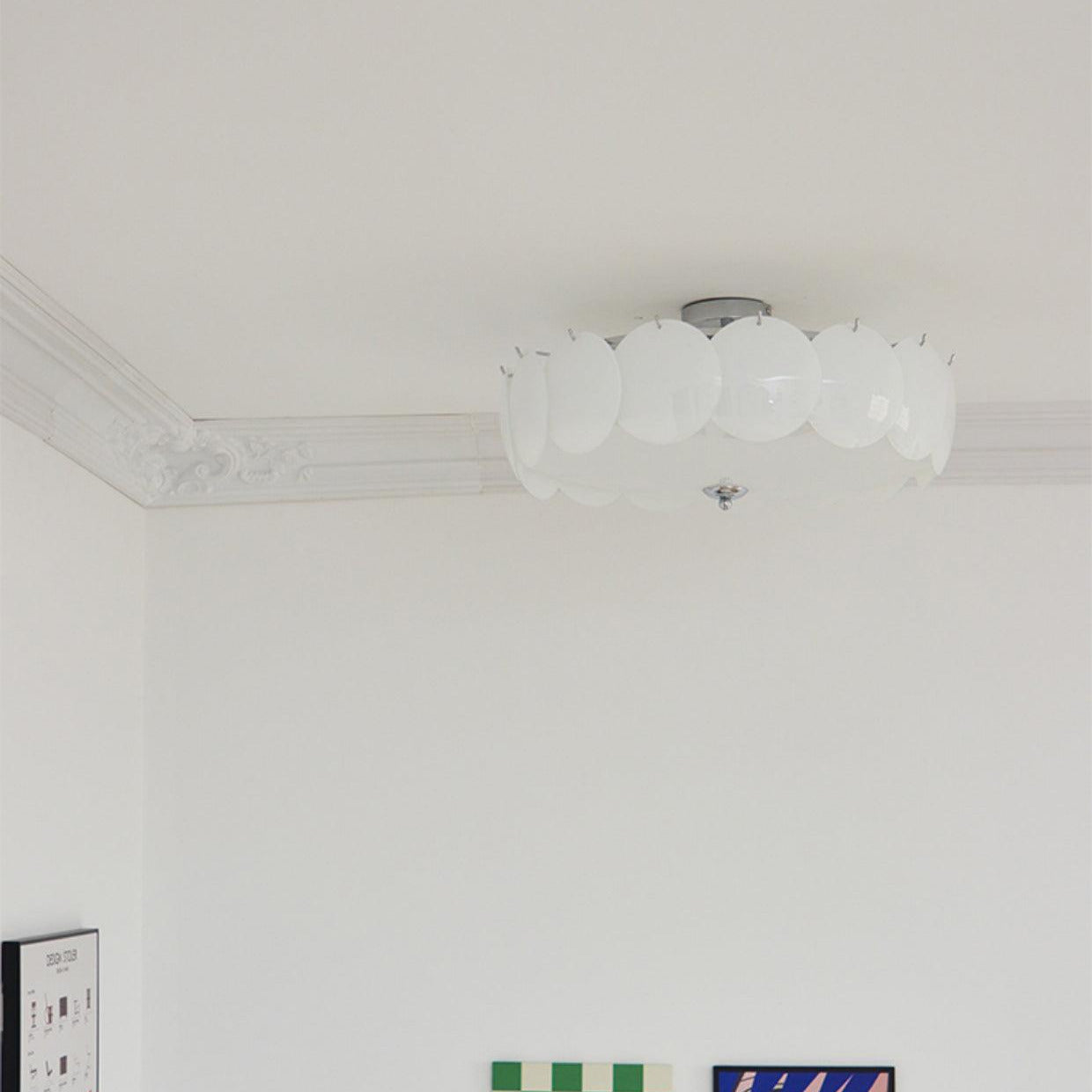 Valentina Petal Shell Ceiling Light - Letslighting