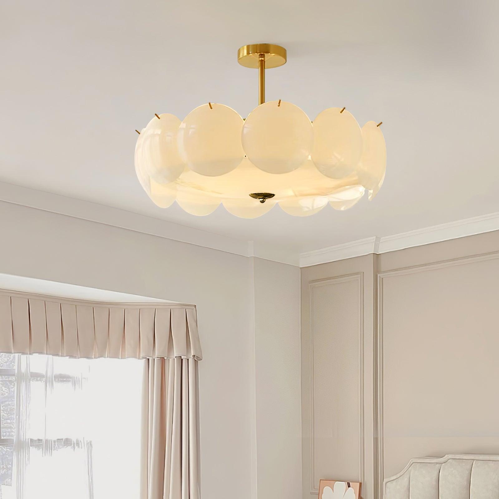 Valentina Petal Shell Ceiling Light - Letslighting