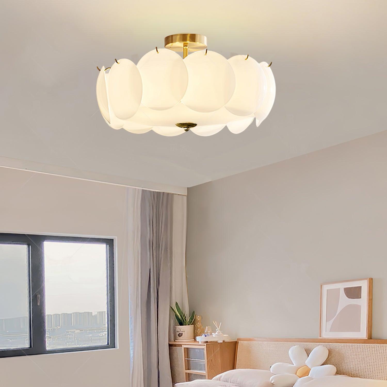 Valentina Petal Shell Ceiling Light - Letslighting