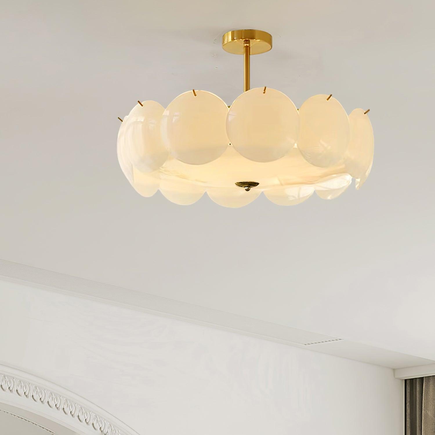 Valentina Petal Shell Ceiling Light - Letslighting