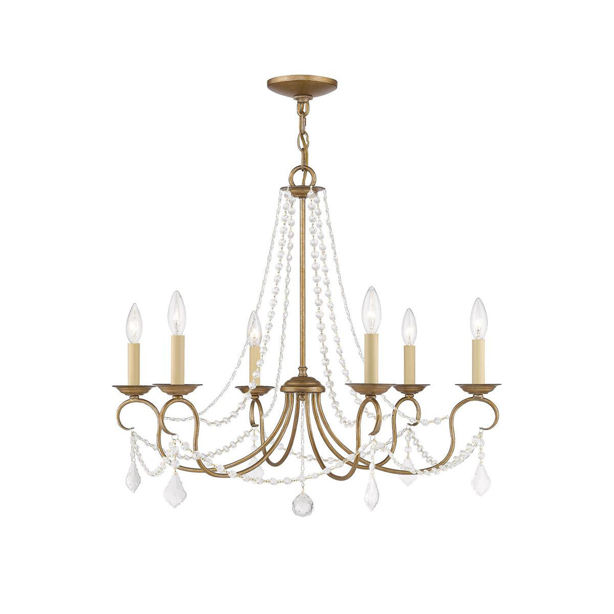 Mysorarae Postmodern Luxury Brass Crystal Chandelier - Letslighting