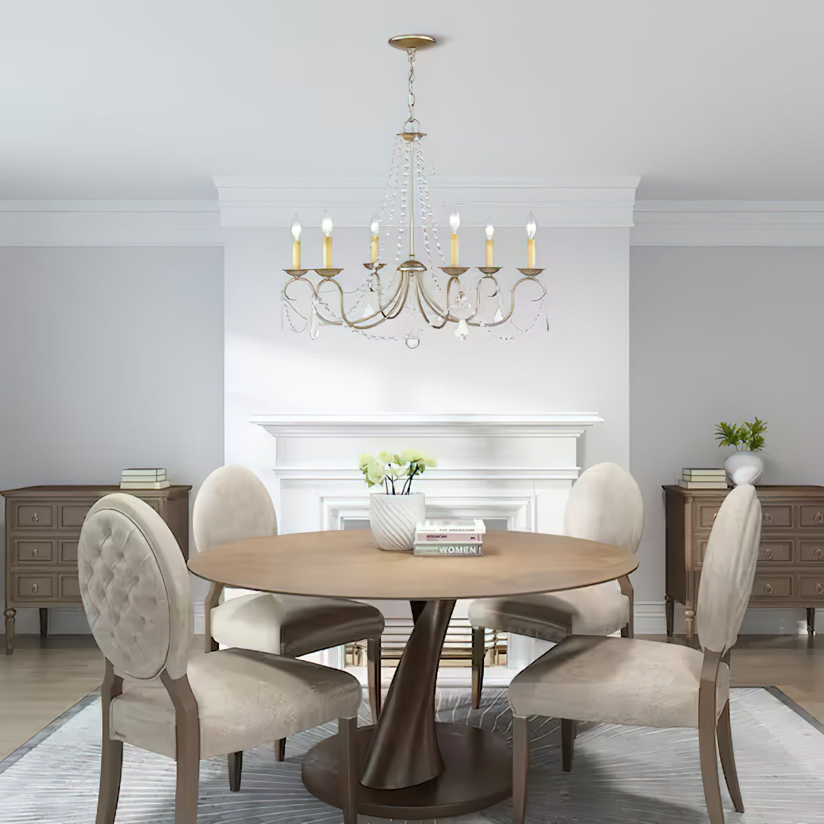 Mysorarae Postmodern Luxury Brass Crystal Chandelier - Letslighting
