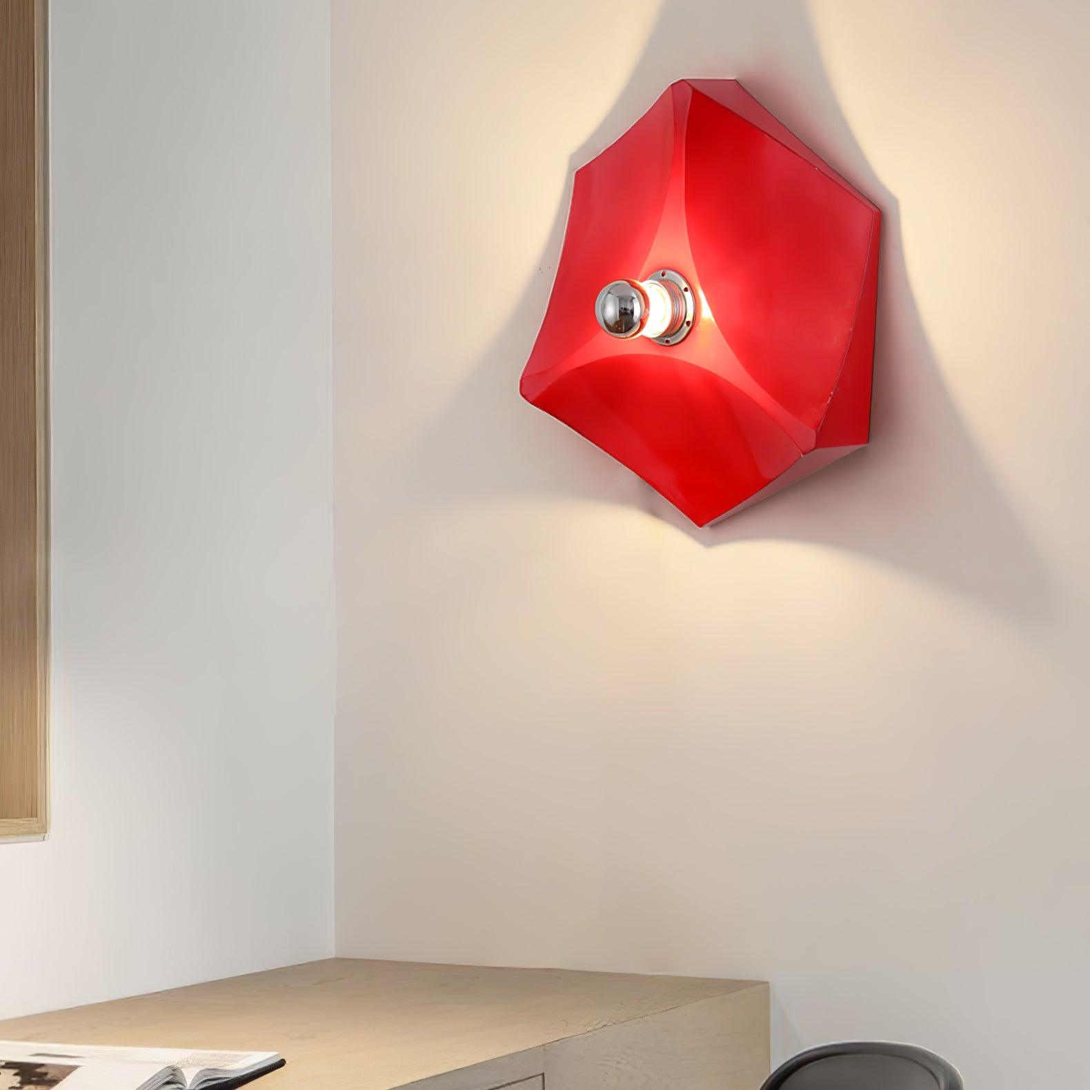 Lustra Wall Light Fabric Geometric - Letslighting
