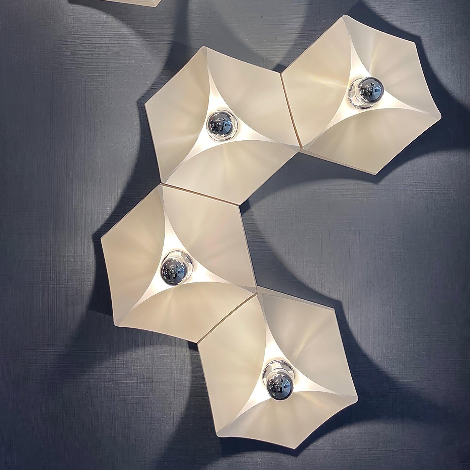 Lustra Wall Light Fabric Geometric - Letslighting