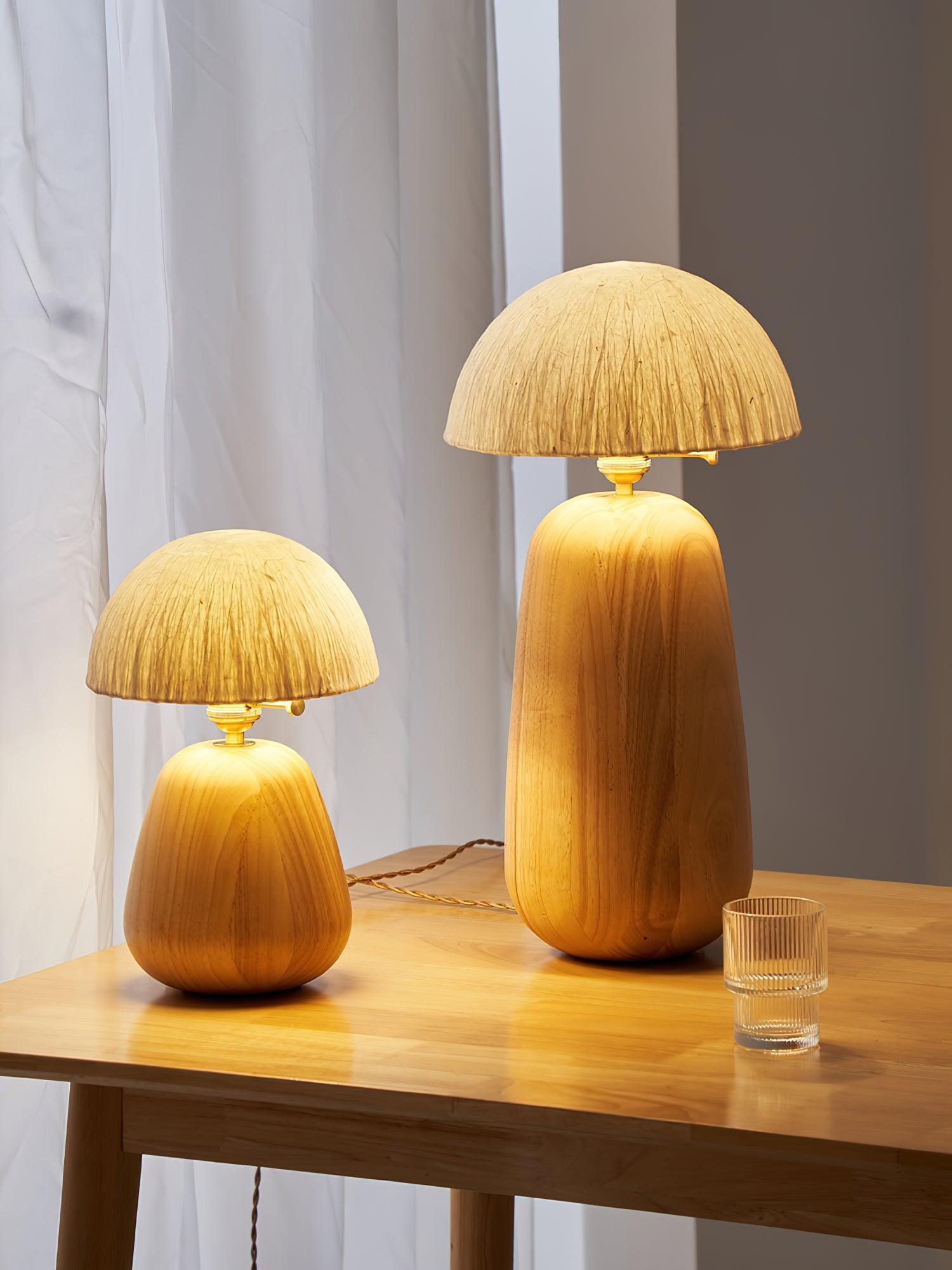 Tilia Organic Wood Table Lamp - Letslighting