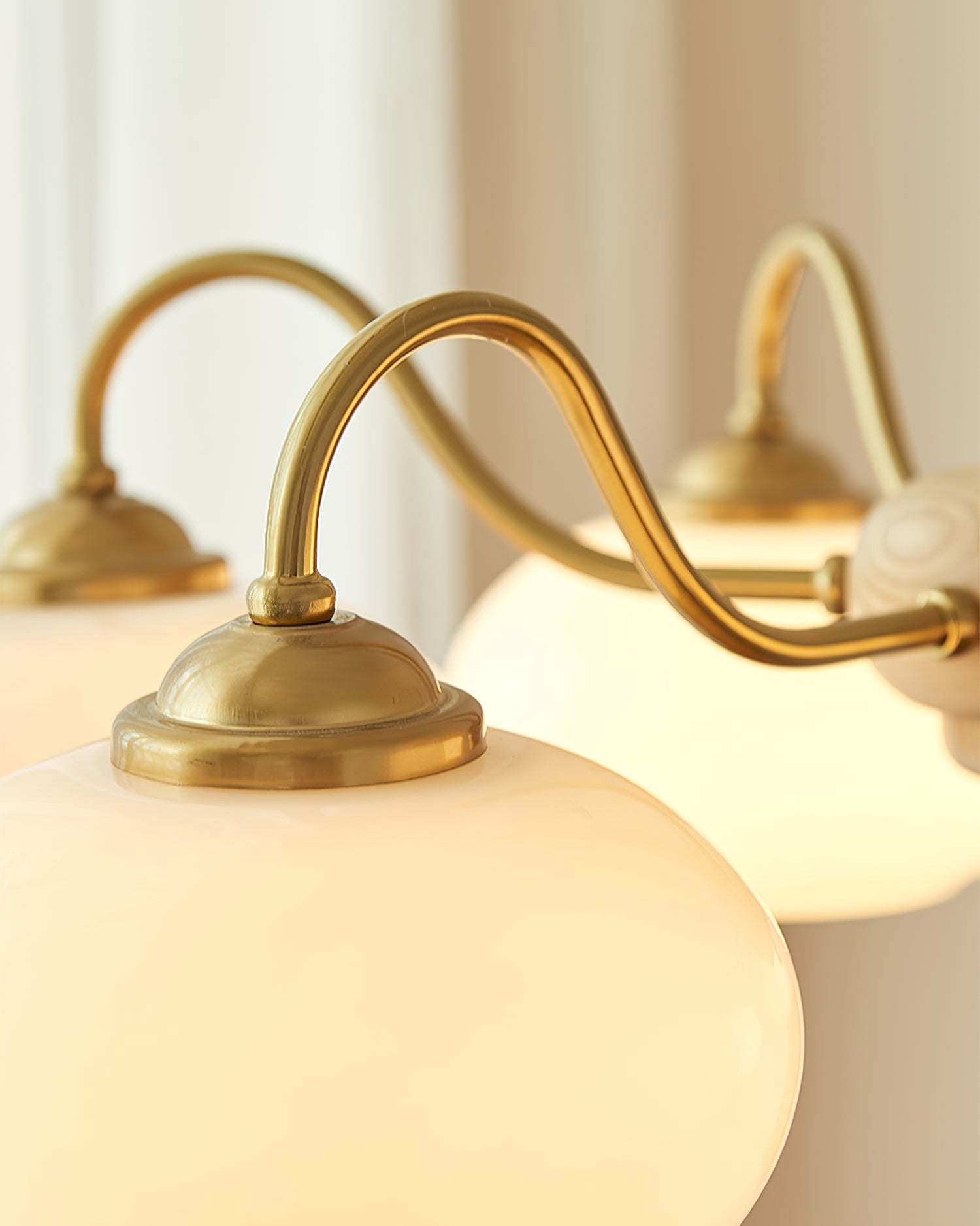 Elmiror Premium Nordic Art Wood Glass Chandelier - Letslighting