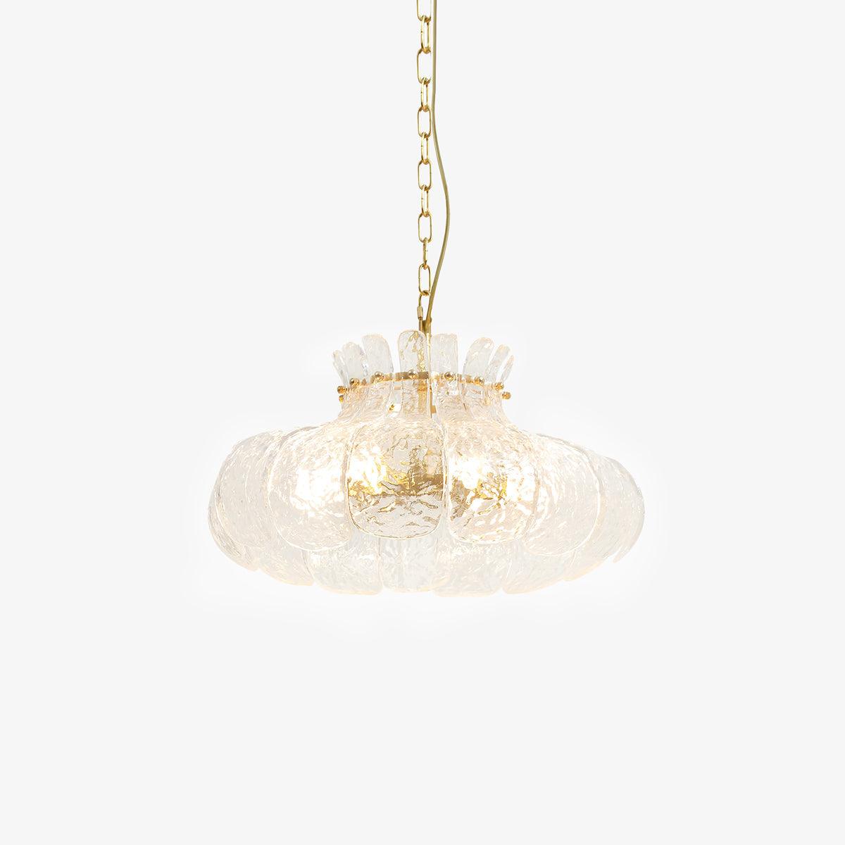 Lunace Brass & Glass Glam Pendant Light - Letslighting