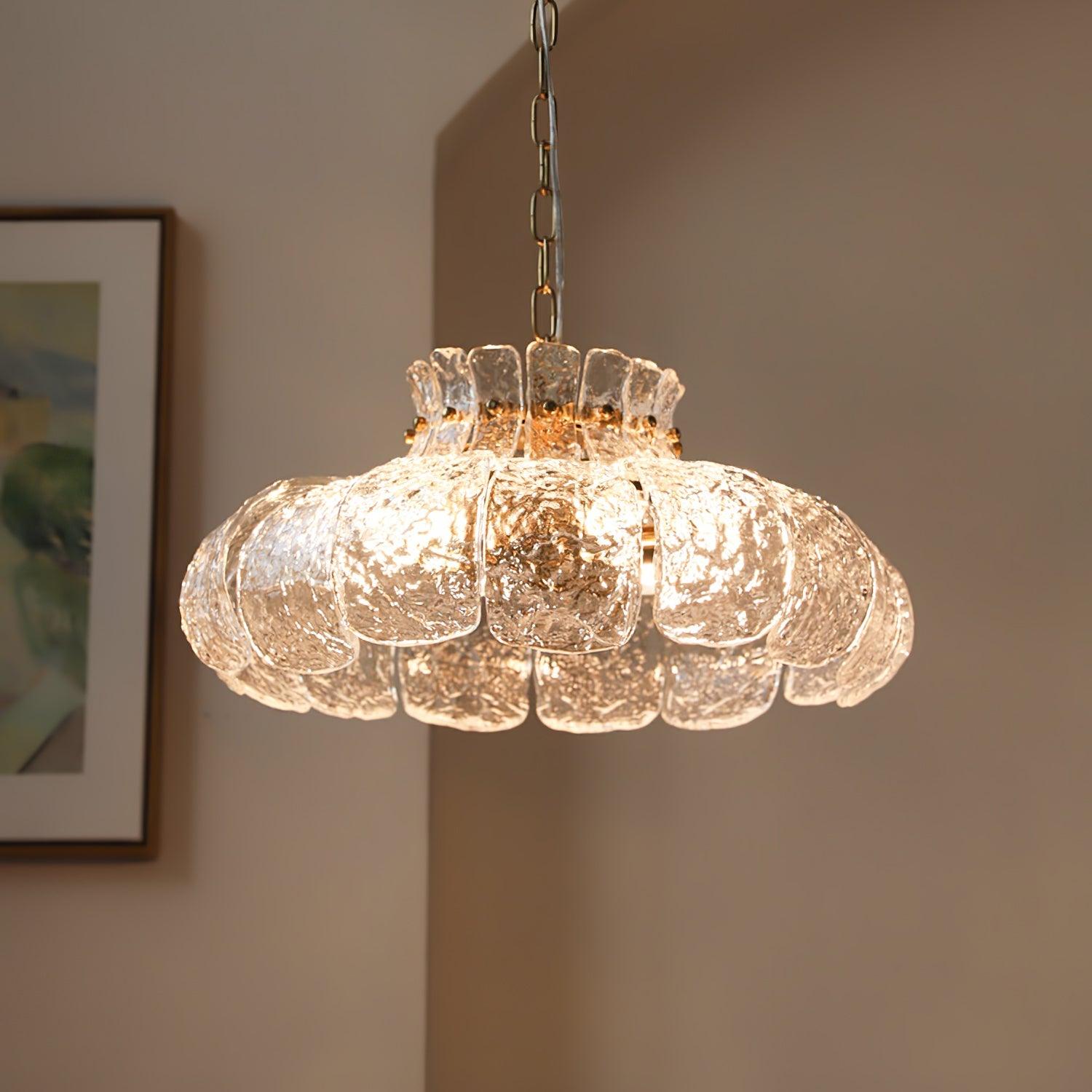 Lunace Brass & Glass Glam Pendant Light - Letslighting