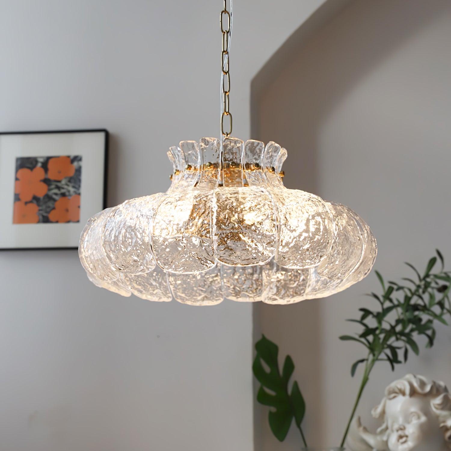 Lunace Brass & Glass Glam Pendant Light - Letslighting