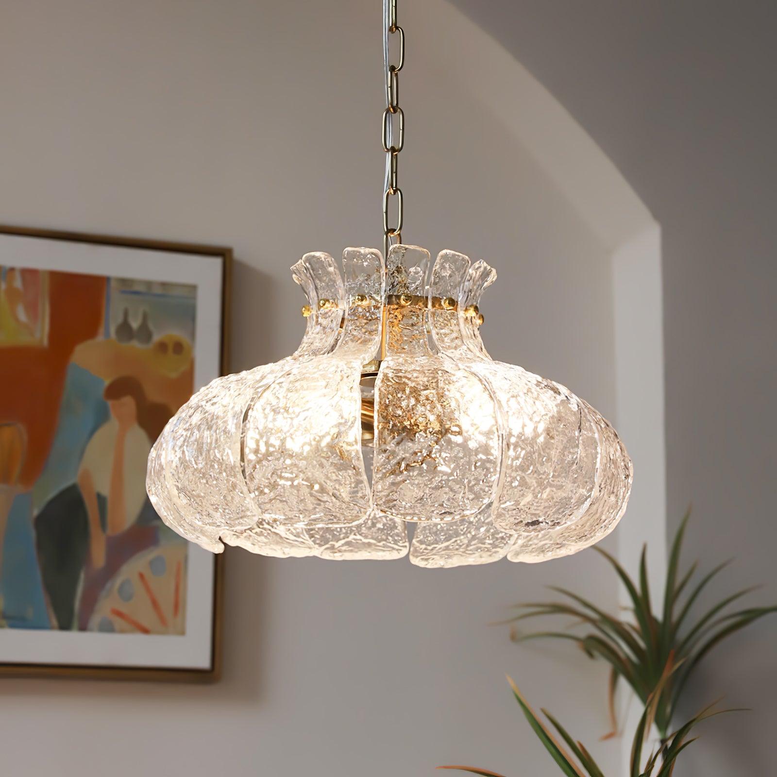 Lunace Brass & Glass Glam Pendant Light - Letslighting