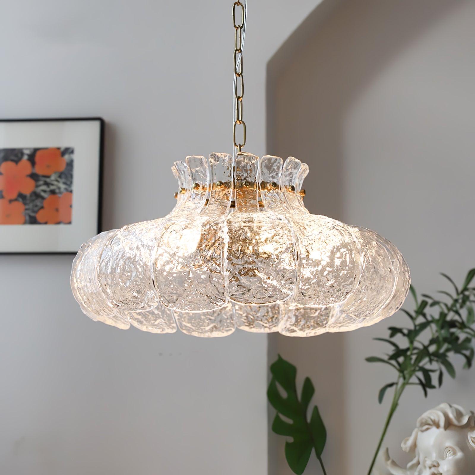 Lunace Brass & Glass Glam Pendant Light - Letslighting