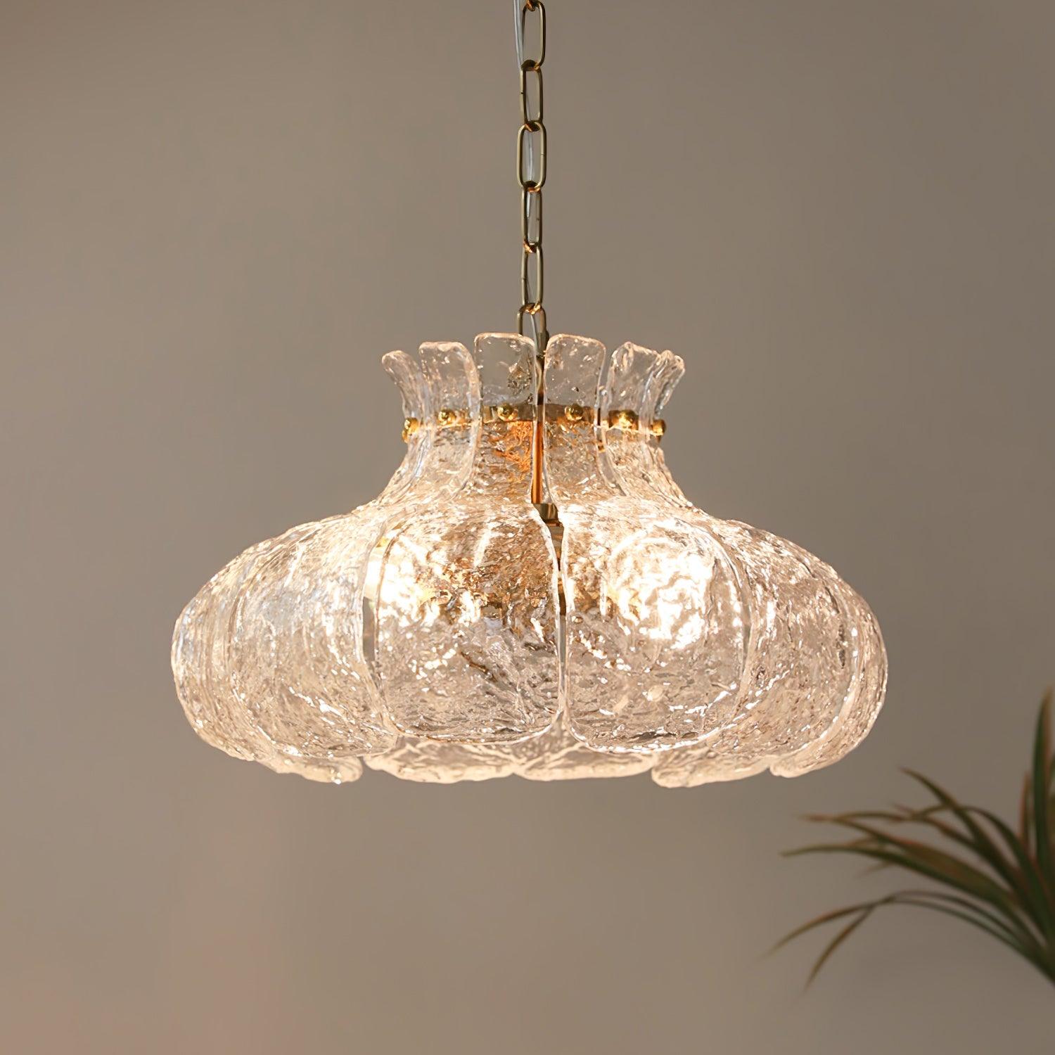 Lunace Brass & Glass Glam Pendant Light - Letslighting