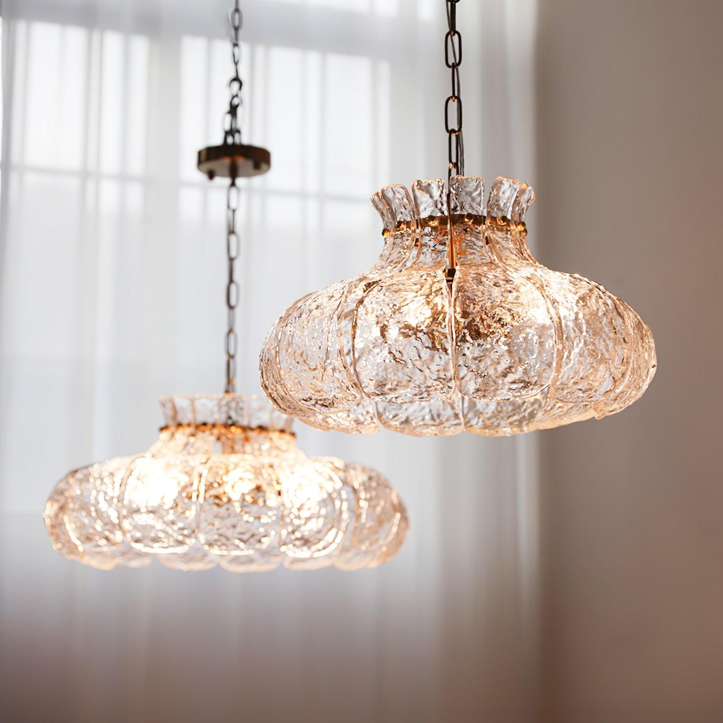 Lunace Brass & Glass Glam Pendant Light - Letslighting