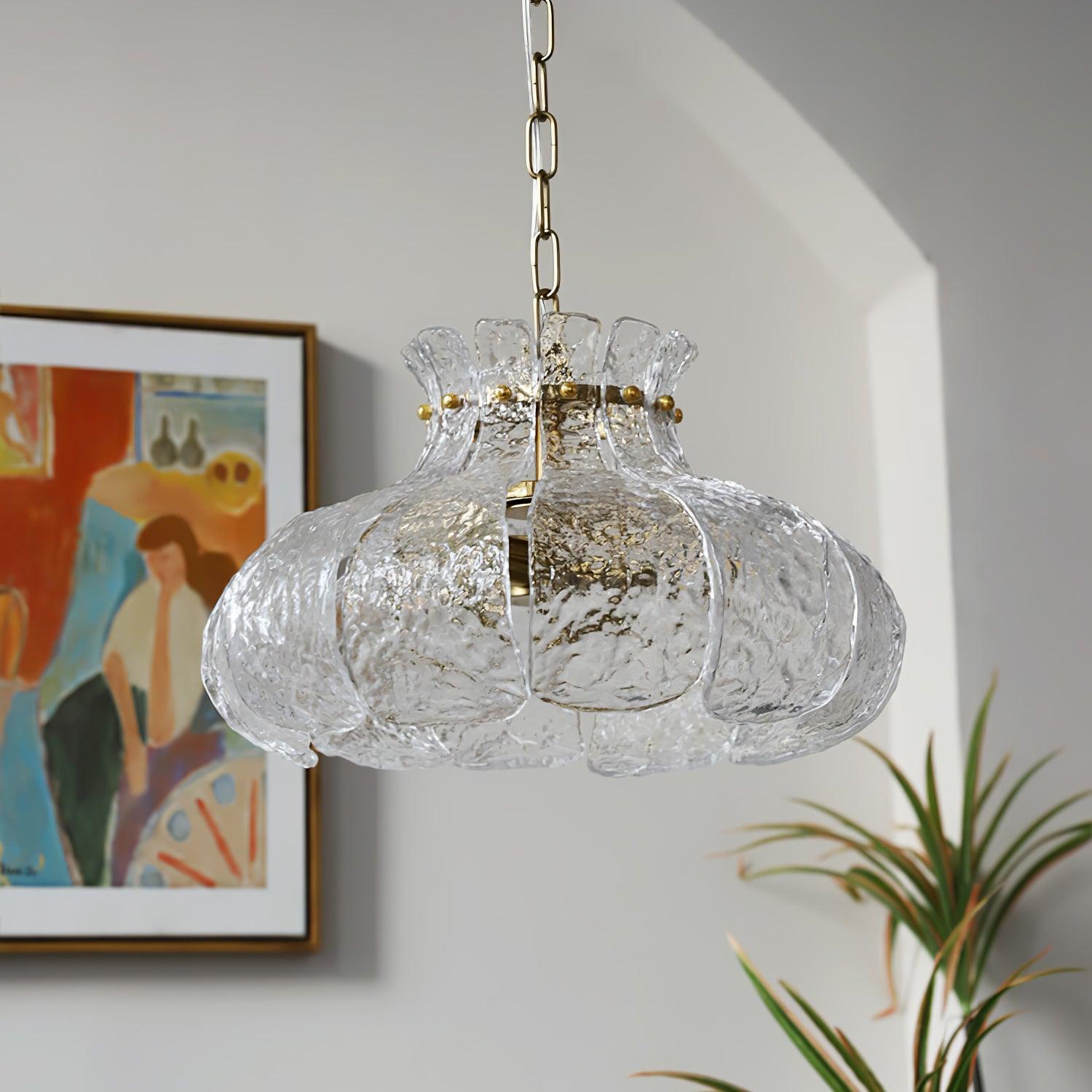 Lunace Brass & Glass Glam Pendant Light - Letslighting