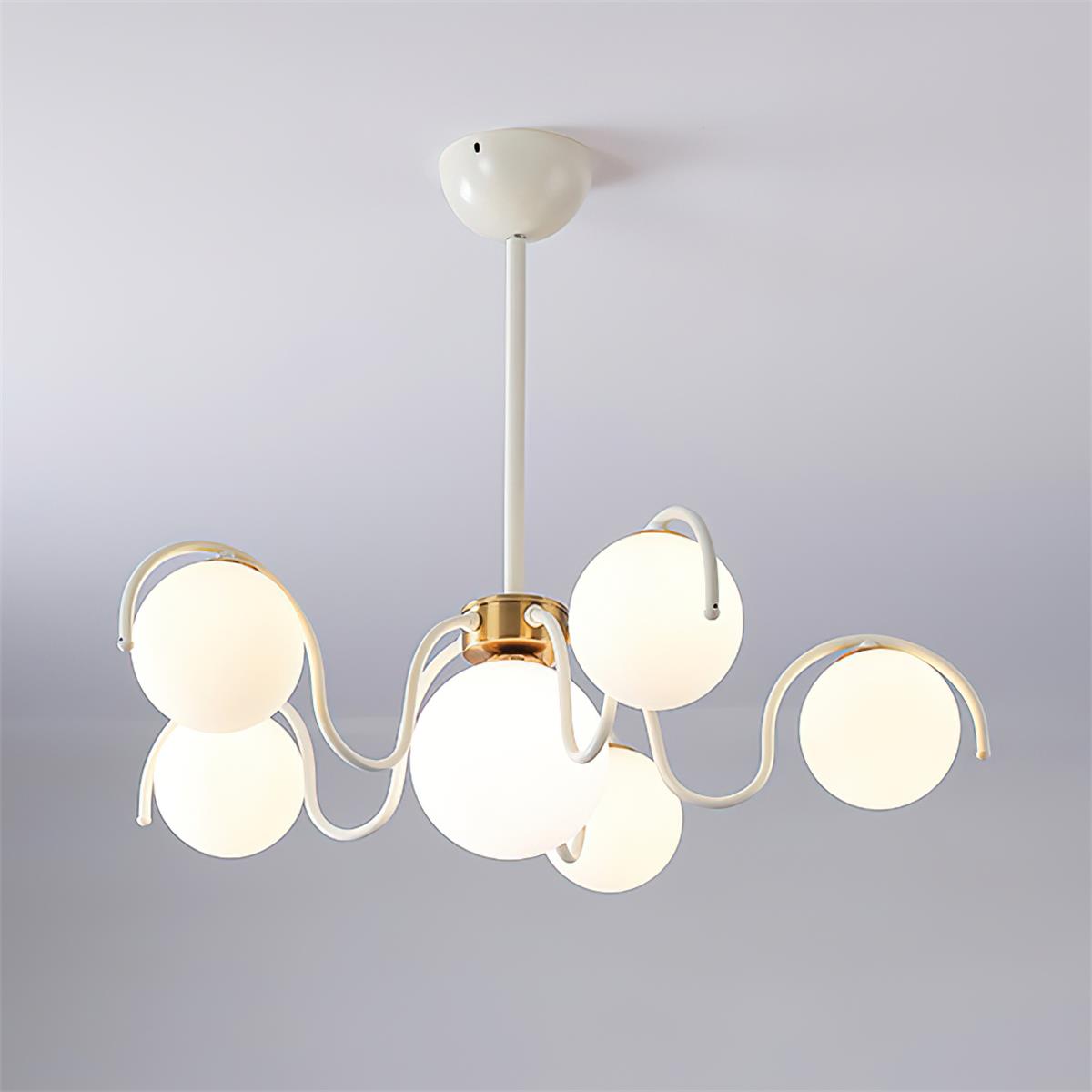 Aria Chandelier Blossom Cruving Arm - Letslighting