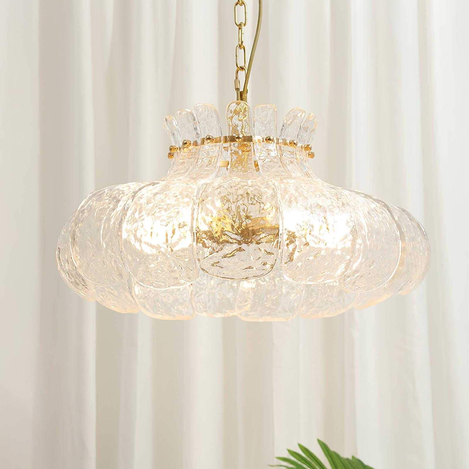 Lunace Brass & Glass Glam Pendant Light - Letslighting
