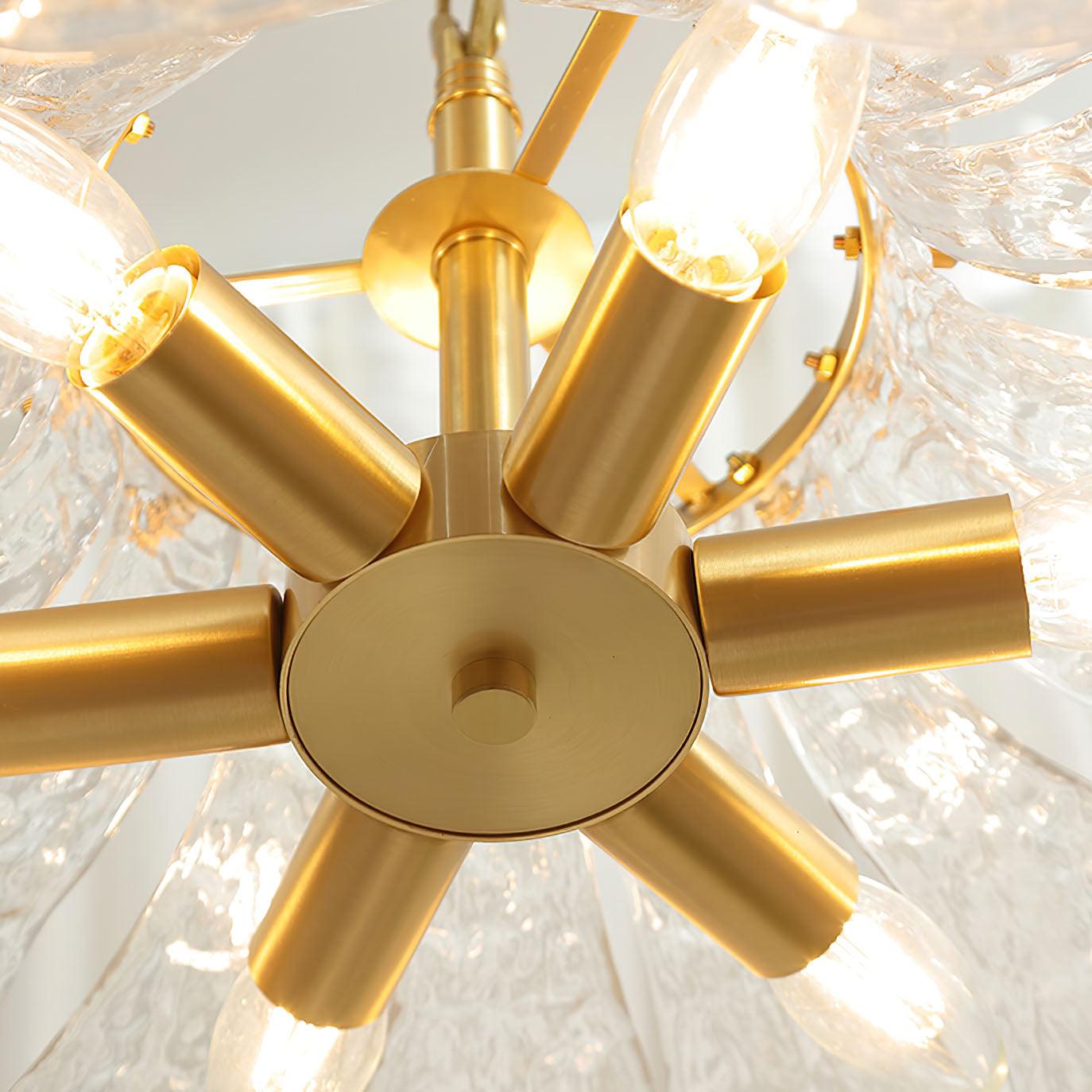 Lunace Brass & Glass Glam Pendant Light - Letslighting