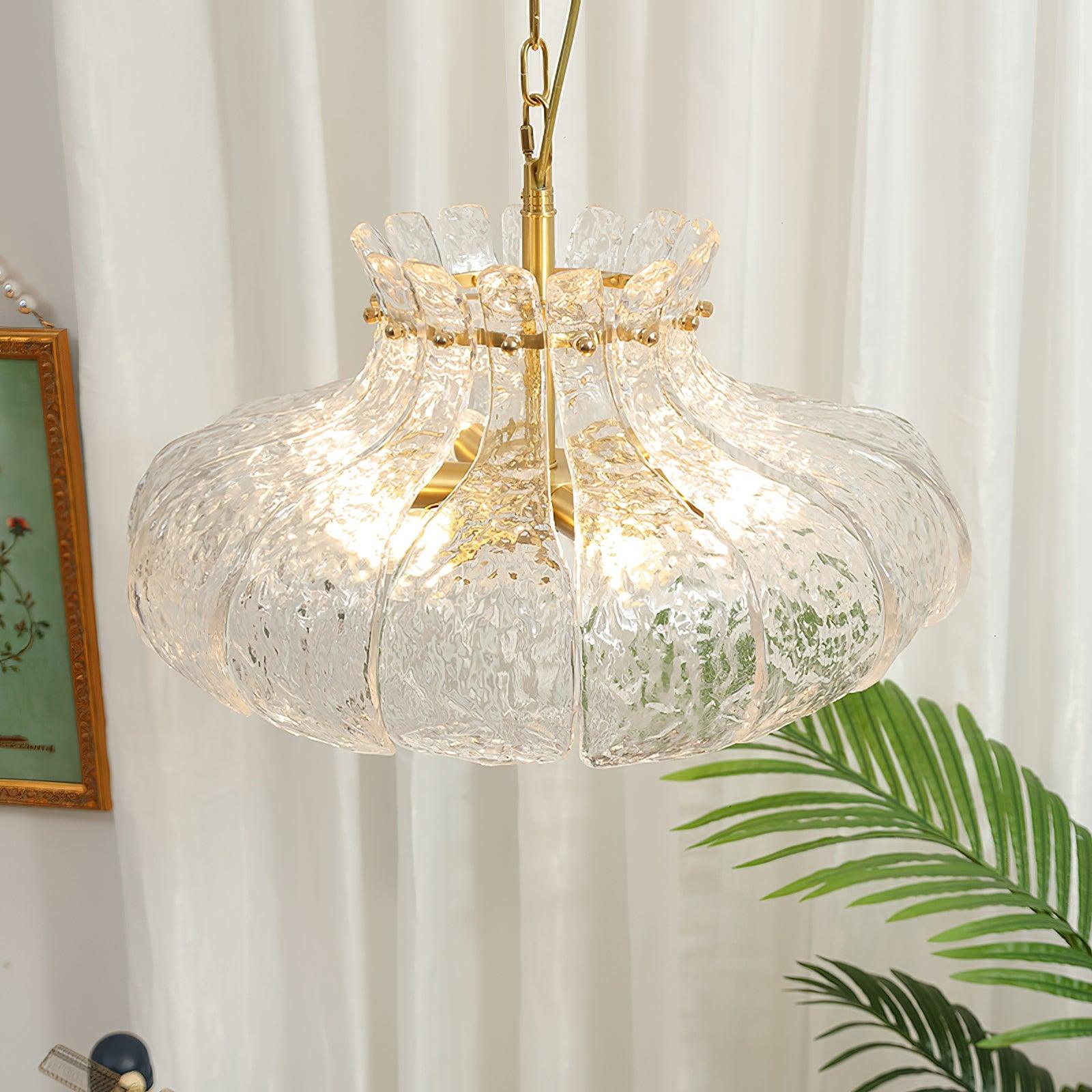 Lunace Brass & Glass Glam Pendant Light - Letslighting