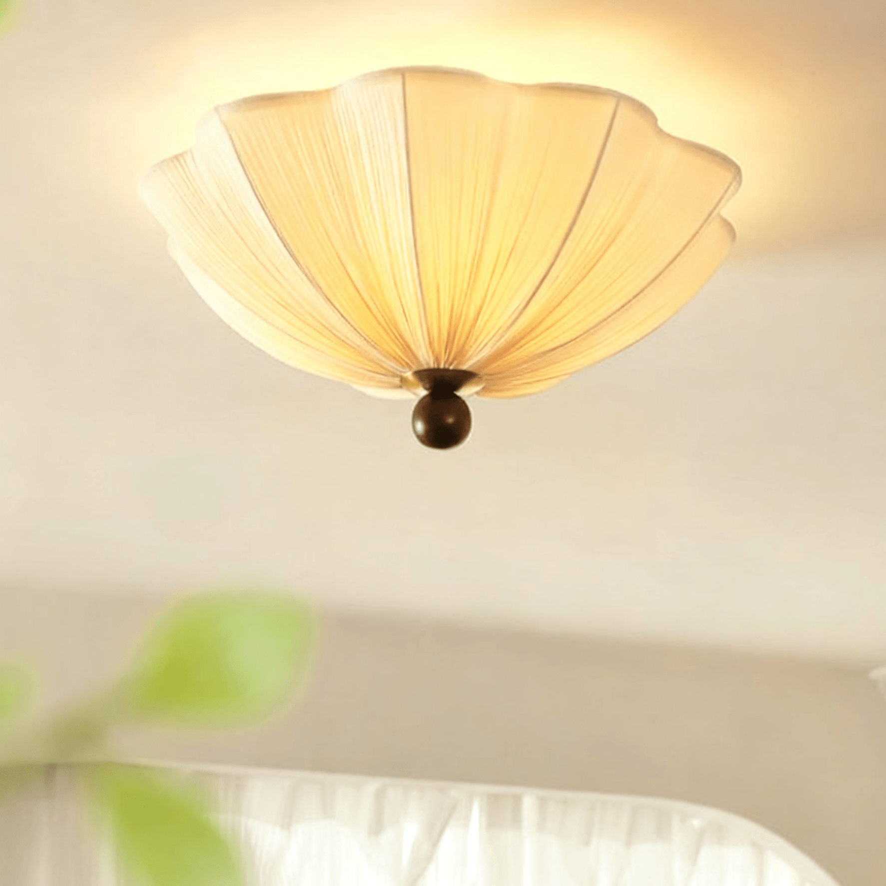 Petals Fabric Ceiling Light - Letslighting