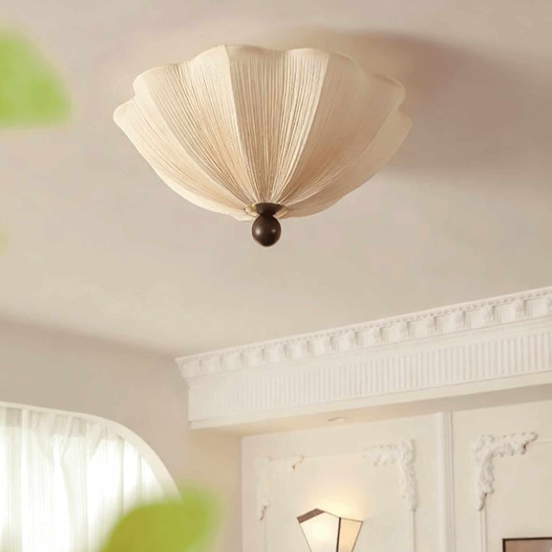 Petals Fabric Ceiling Light - Letslighting
