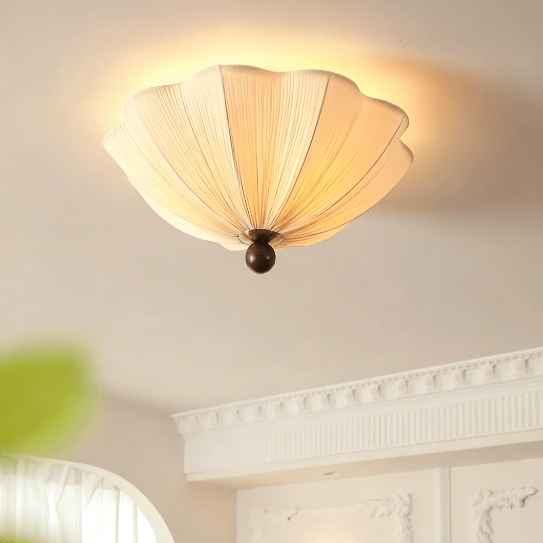 Petals Fabric Ceiling Light - Letslighting