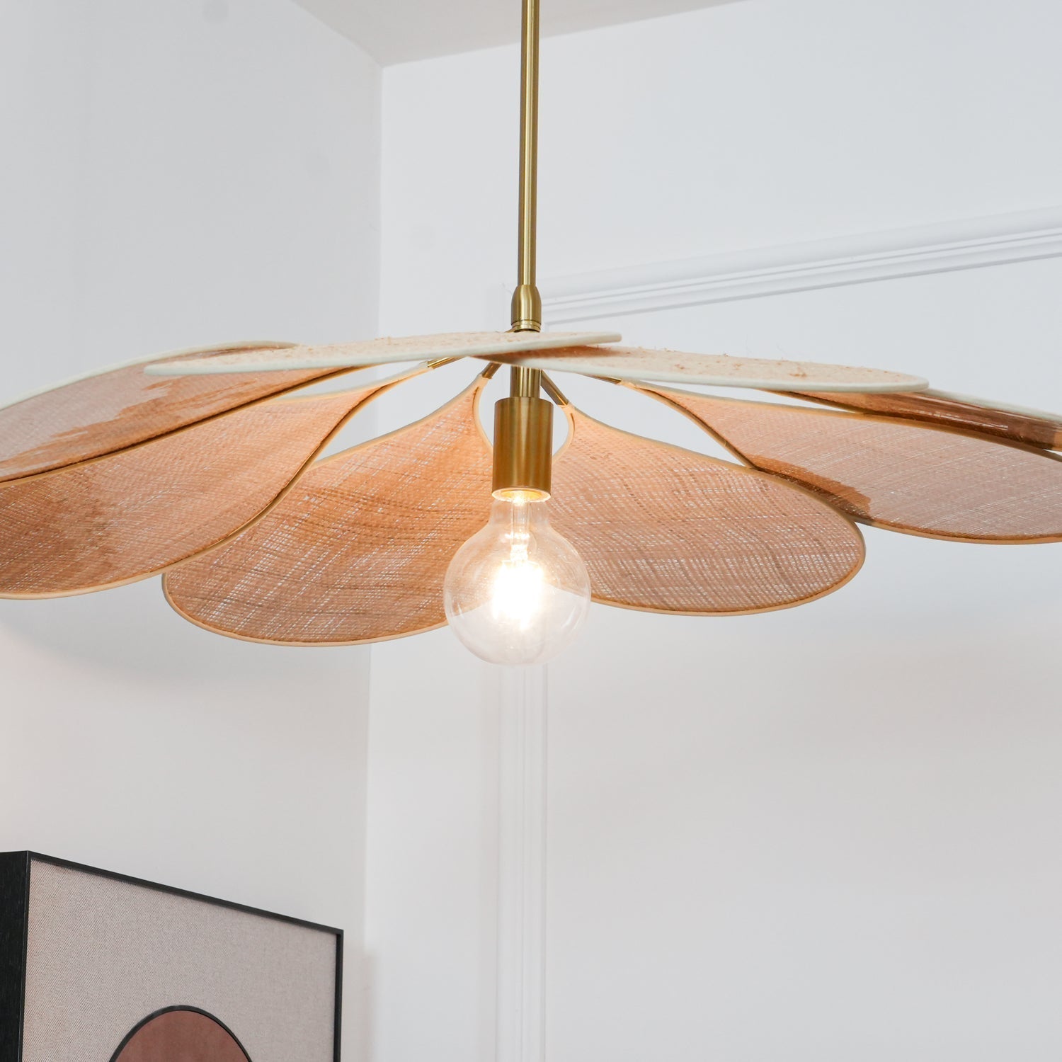 Flora Bohemian Fabric Pendant Lamp - Letslighting