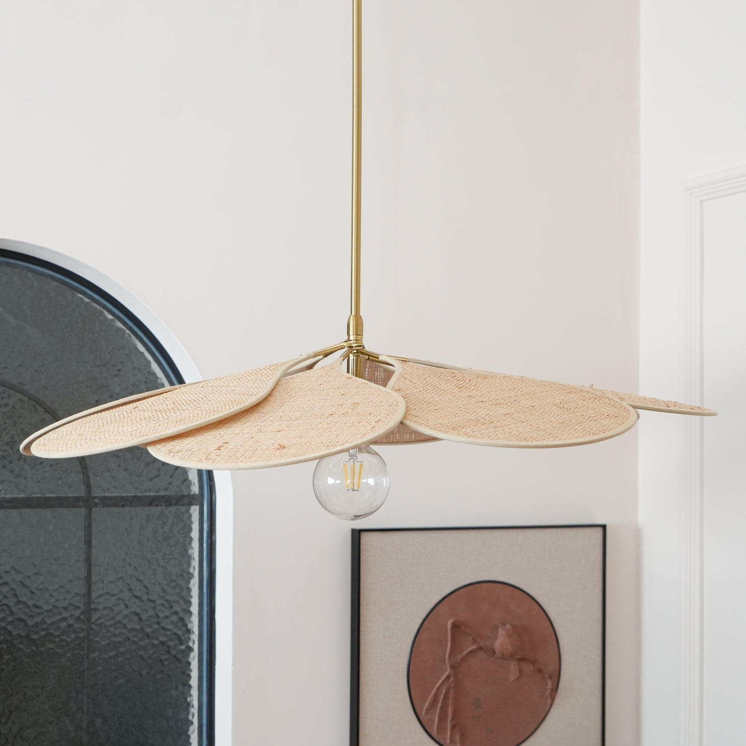 Flora Bohemian Fabric Pendant Lamp - Letslighting