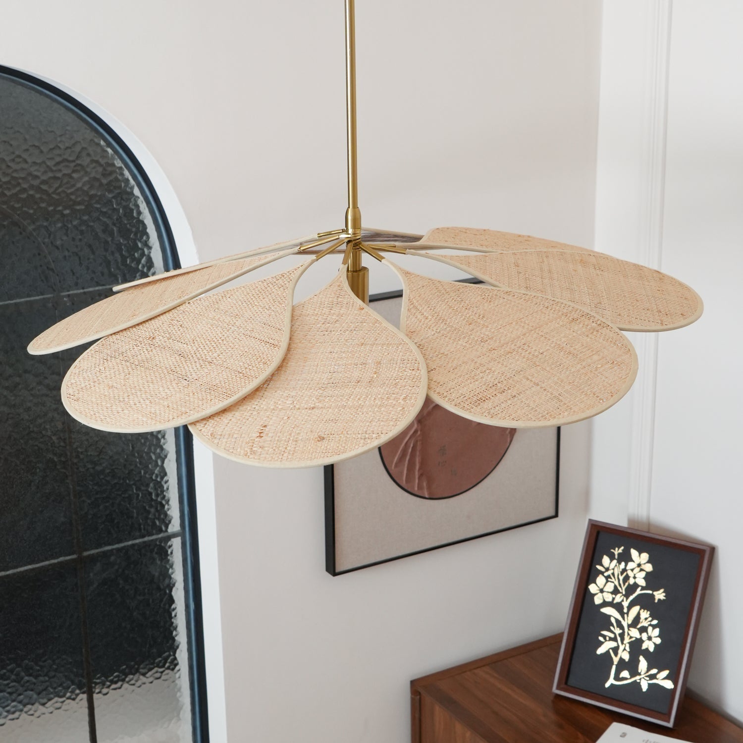 Flora Bohemian Fabric Pendant Lamp - Letslighting
