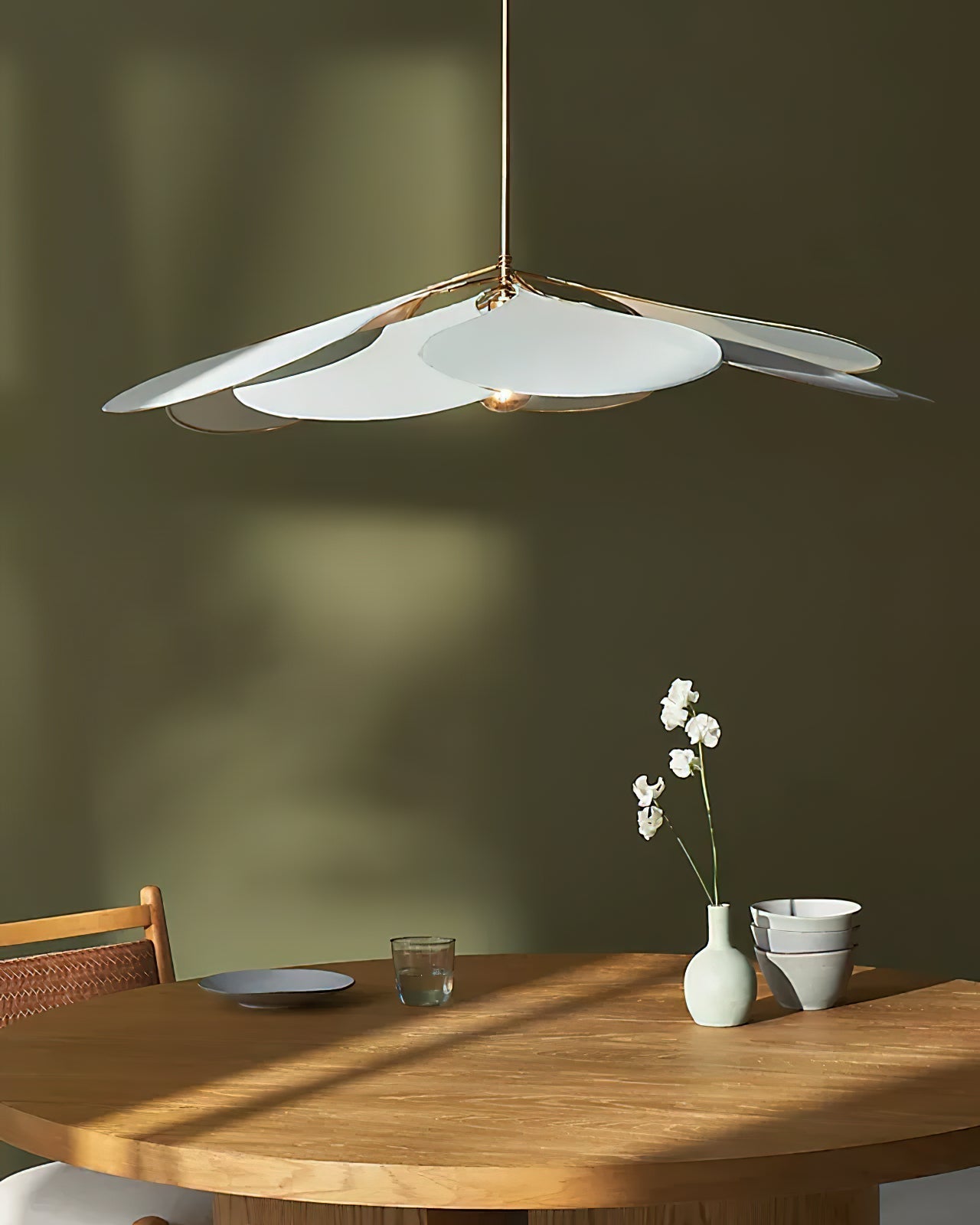 Zephyian Fabric Floral Pendant Lamp - Letslighting